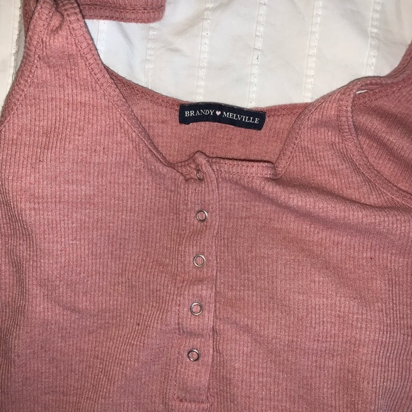 pink tank top from Brandy Melville - Picture 2 of 3